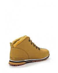 Мужские горчичные замшевые ботинки от Elong