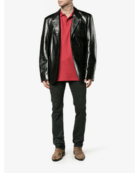 Мужские горчичные замшевые ботинки от Balenciaga