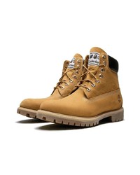 Мужские горчичные замшевые рабочие ботинки от Timberland