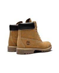 Мужские горчичные замшевые рабочие ботинки от Timberland