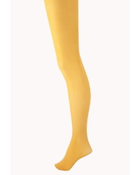 Горчичные колготки