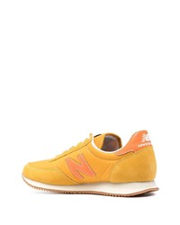 Мужские горчичные кроссовки от New Balance