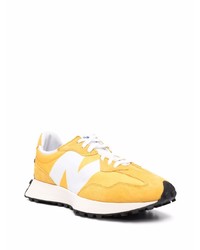 Мужские горчичные кроссовки от New Balance
