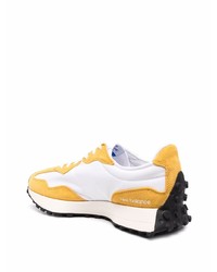 Мужские горчичные кроссовки от New Balance