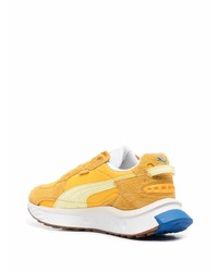 Мужские горчичные кроссовки от Puma