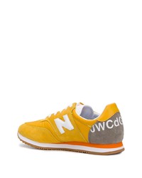 Мужские горчичные кроссовки от Junya Watanabe MAN