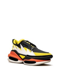 Мужские горчичные кроссовки от Balmain