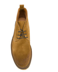 Мужские горчичные резиновые ботинки от Buttero