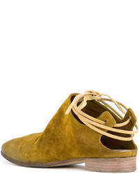 Горчичные сабо от Marsèll