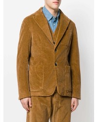 Мужской горчичный пиджак от Barena