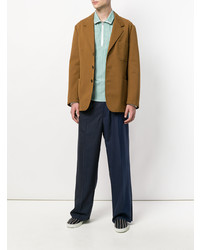 Мужской горчичный пиджак от Marni