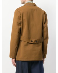 Мужской горчичный пиджак от Marni