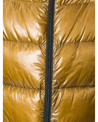 Женский горчичный пуховик от Herno