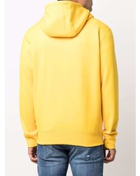 Мужской горчичный худи от Tommy Jeans