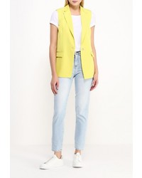 Женская желтая безрукавка от Pinko