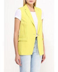 Женская желтая безрукавка от Pinko