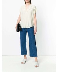 Желтая блуза с коротким рукавом от Max & Moi