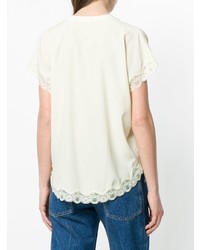 Желтая блуза с коротким рукавом от Max & Moi