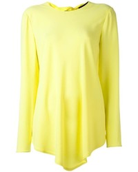 Желтая блузка с длинным рукавом от Proenza Schouler