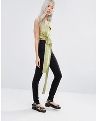 Желтая блузка от Weekday