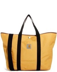 Мужская желтая большая сумка из плотной ткани от Carhartt