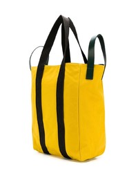 Мужская желтая большая сумка из плотной ткани от Marni