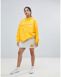 Женская желтая ветровка от Calvin Klein Jeans