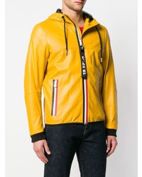 Мужская желтая ветровка от Diesel