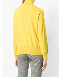 Женская желтая водолазка от Mauro Grifoni
