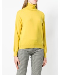 Женская желтая водолазка от Mauro Grifoni
