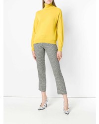 Женская желтая водолазка от Mauro Grifoni