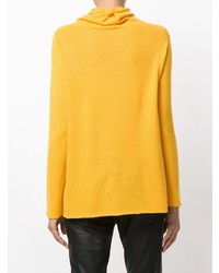 Женская желтая водолазка от Lamberto Losani