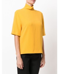 Женская желтая водолазка от Joseph