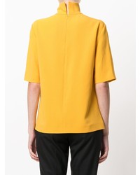 Женская желтая водолазка от Joseph