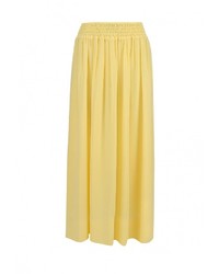 Желтая длинная юбка от Baon