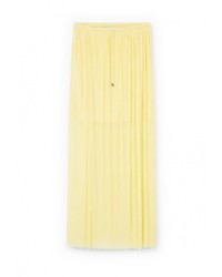 Желтая длинная юбка от Mango