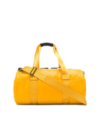 Мужская желтая дорожная сумка из плотной ткани от Diesel