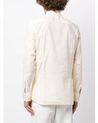 Мужская желтая классическая рубашка от Hackett