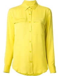 Женская желтая классическая рубашка от MICHAEL Michael Kors