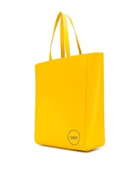 Мужская желтая кожаная большая сумка от Calvin Klein 205W39nyc