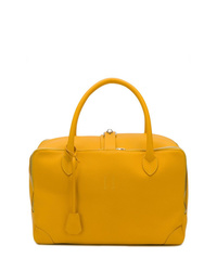 Желтая кожаная большая сумка от Golden Goose Deluxe Brand
