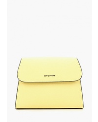 Желтая кожаная сумка через плечо от Cromia