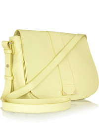 Желтая кожаная сумка через плечо от See by Chloe