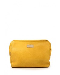 Желтая кожаная сумка через плечо от Vera Victoria Vito