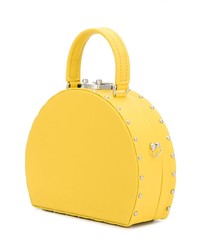 Желтая кожаная сумочка от Luis Negri