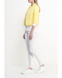 Женская желтая куртка-пуховик от B.Style