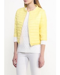 Женская желтая куртка-пуховик от B.Style