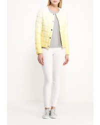 Женская желтая куртка-пуховик от B.Style