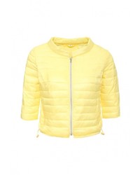 Женская желтая куртка-пуховик от B.Style
