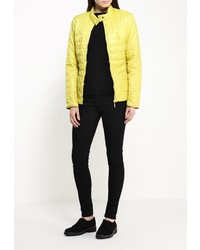 Женская желтая куртка-пуховик от Baon